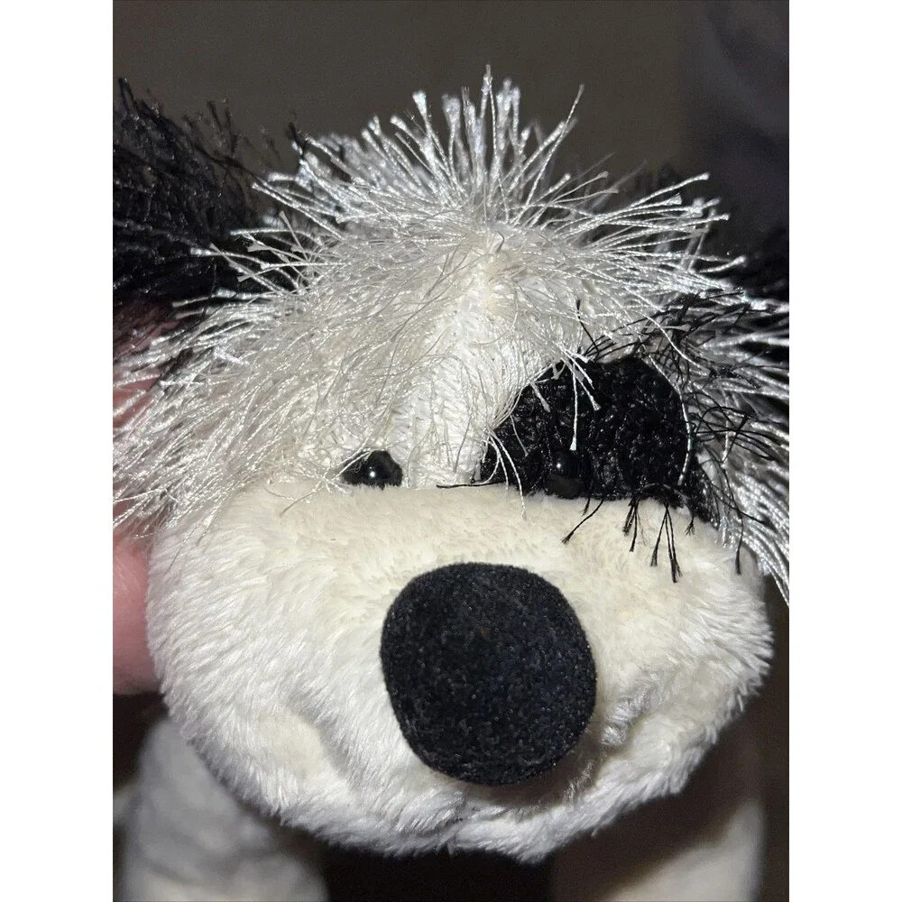 Webkinz LIL KINZ Black & White Cheeky Dog Plush Toy Retired Code HS192 Has Code